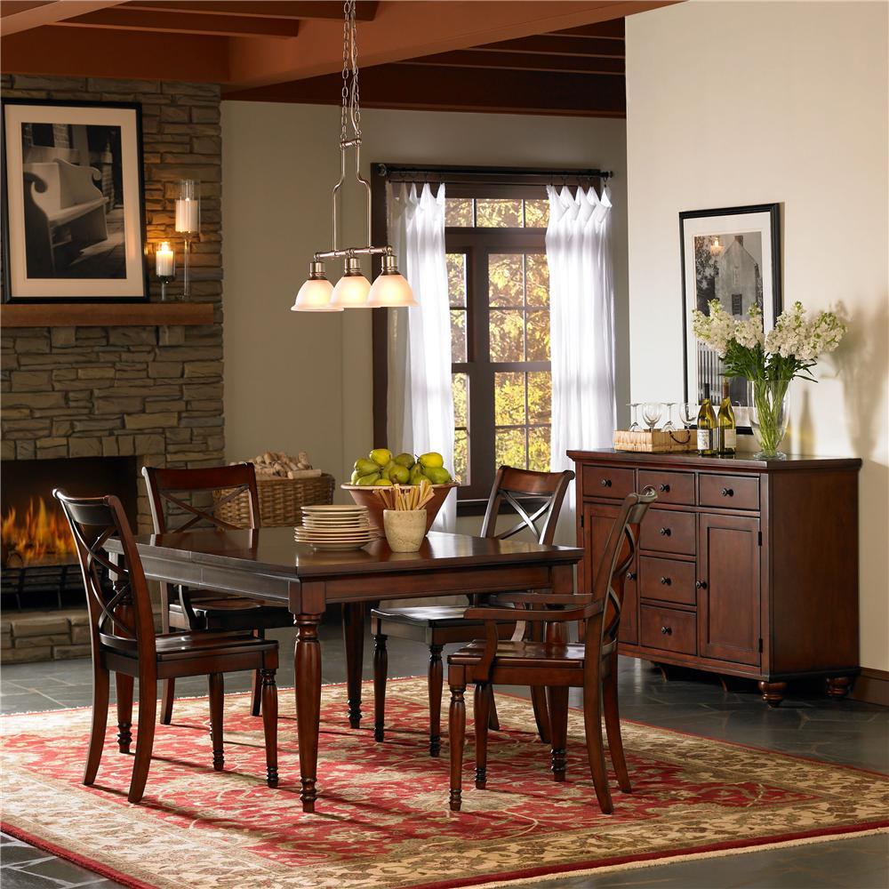 Aspenhome Cambridge Traditional Dining Server with Heat Resistant